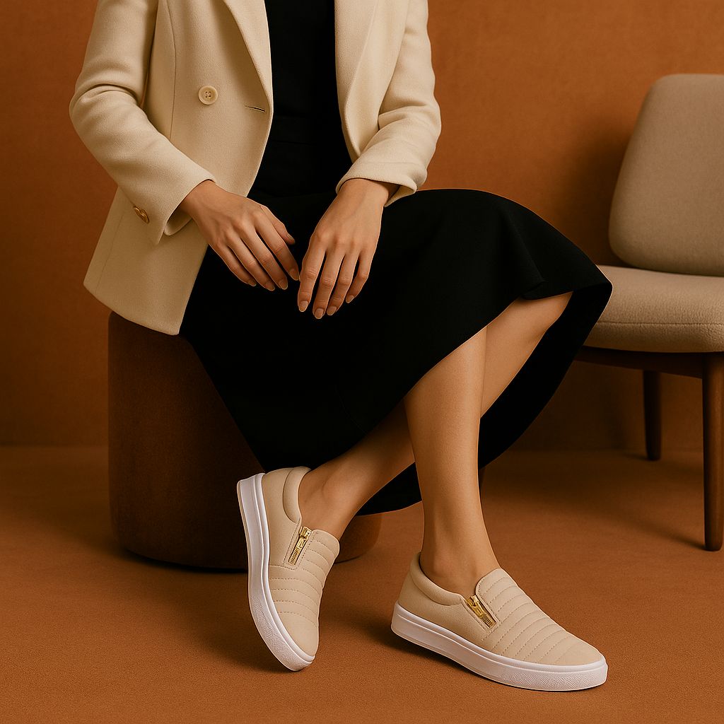 Tênis Vidacy feminino Ziper Premium