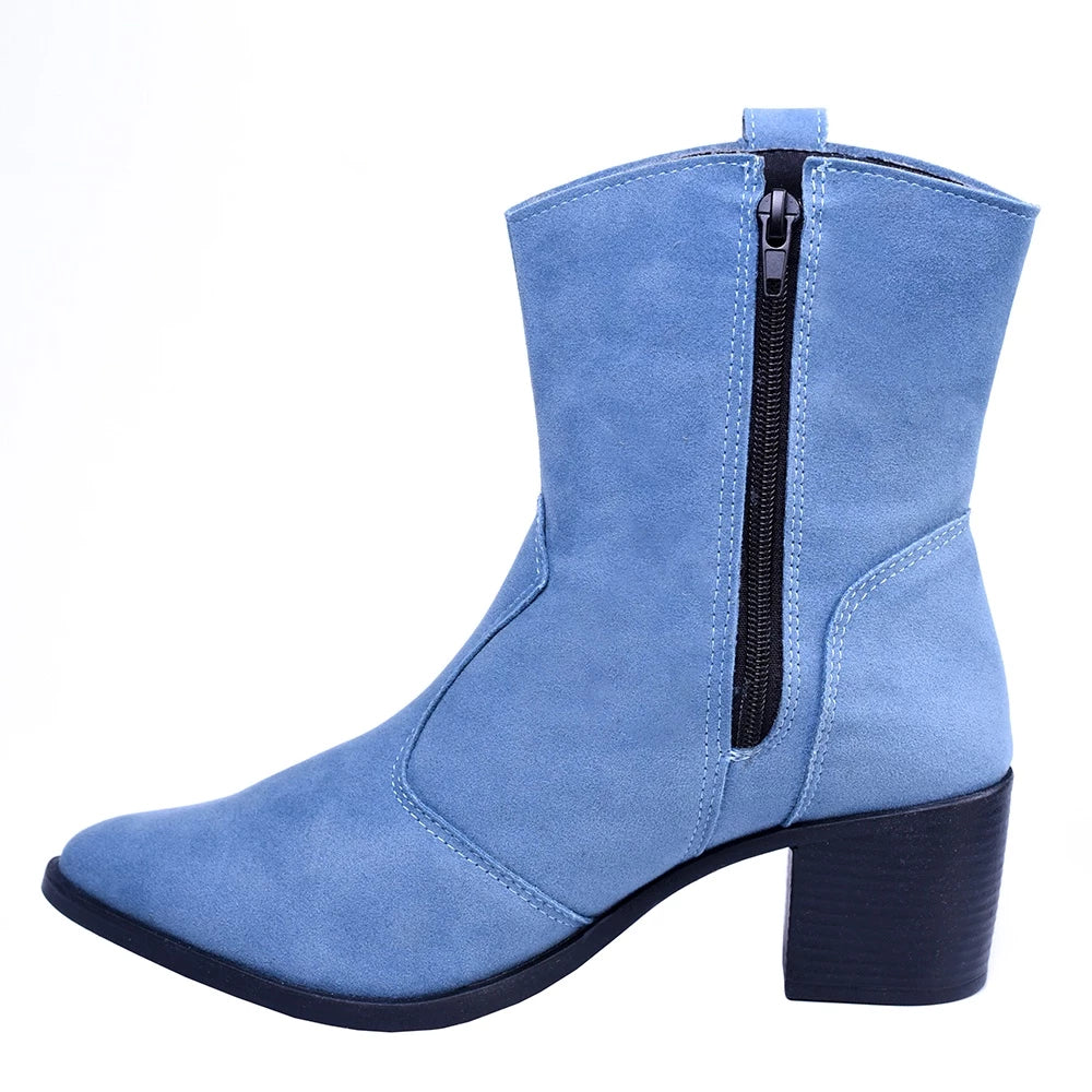 Bota Vidacy - Dhaffy Azul Western