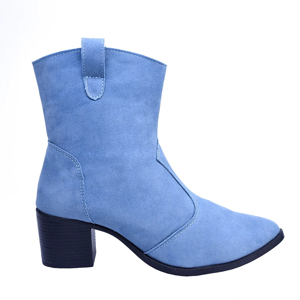 Bota Vidacy - Dhaffy Azul Western
