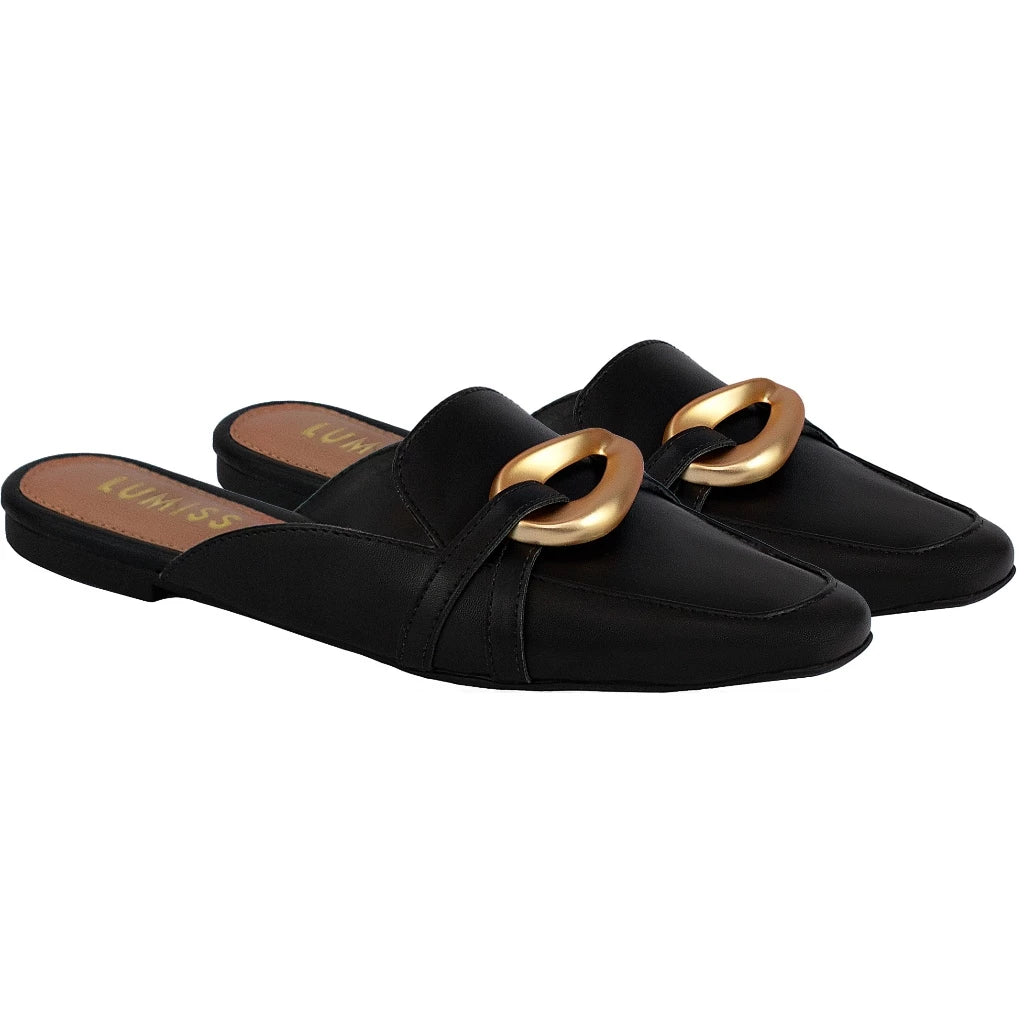 Mule Confort Bico Quadrado