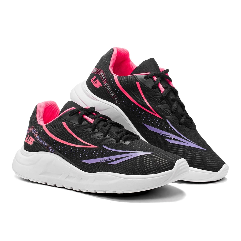 Tênis Feminino Para Caminhada Confortavel Solado Resistente Plastisol