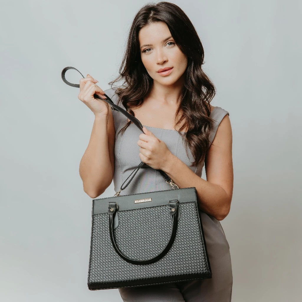 Kit 1 Bolsa + 1 carteira Vidacy Santorini 2025