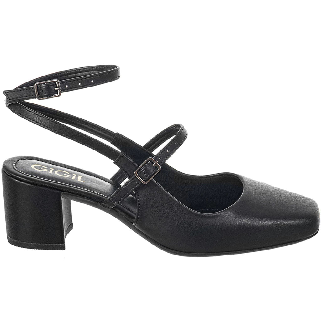 Scarpin Bico Quadrado Vintage Toes