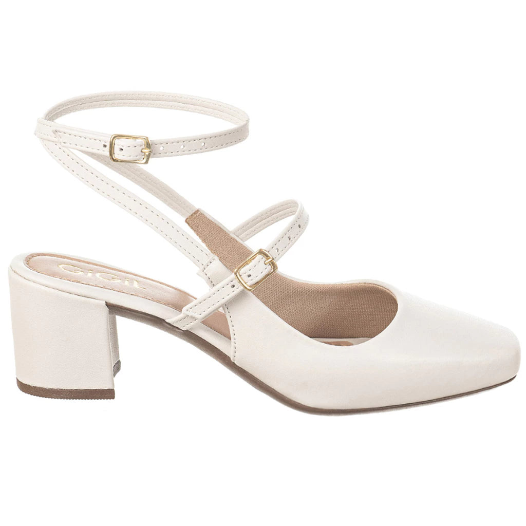 Scarpin Bico Quadrado Vintage Toes