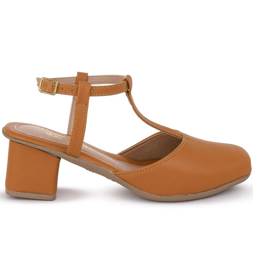 Sapato Scarpin Mary Jena Salome Slingback