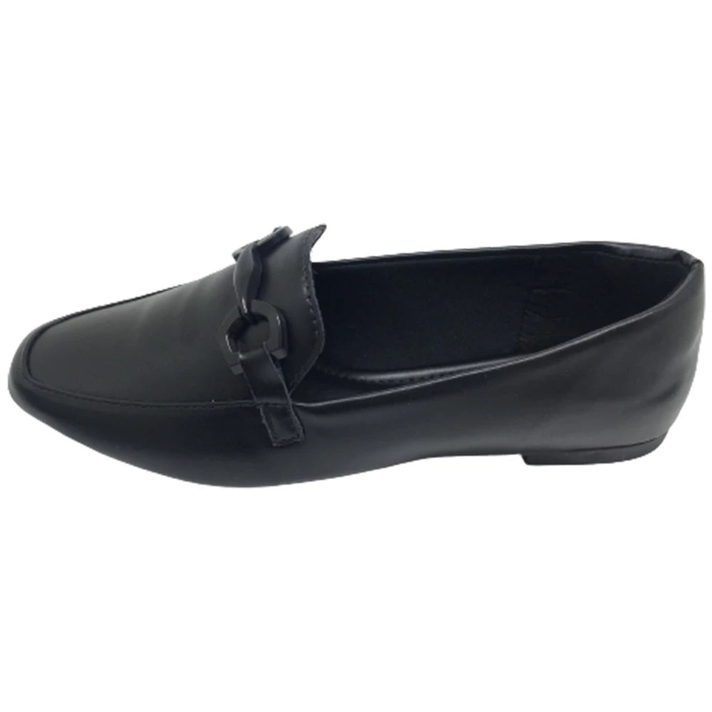 Mocassim Confort Bico Quadrado