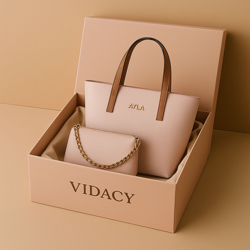 Kit Bolsa + Carteira Ayla Vidacy
