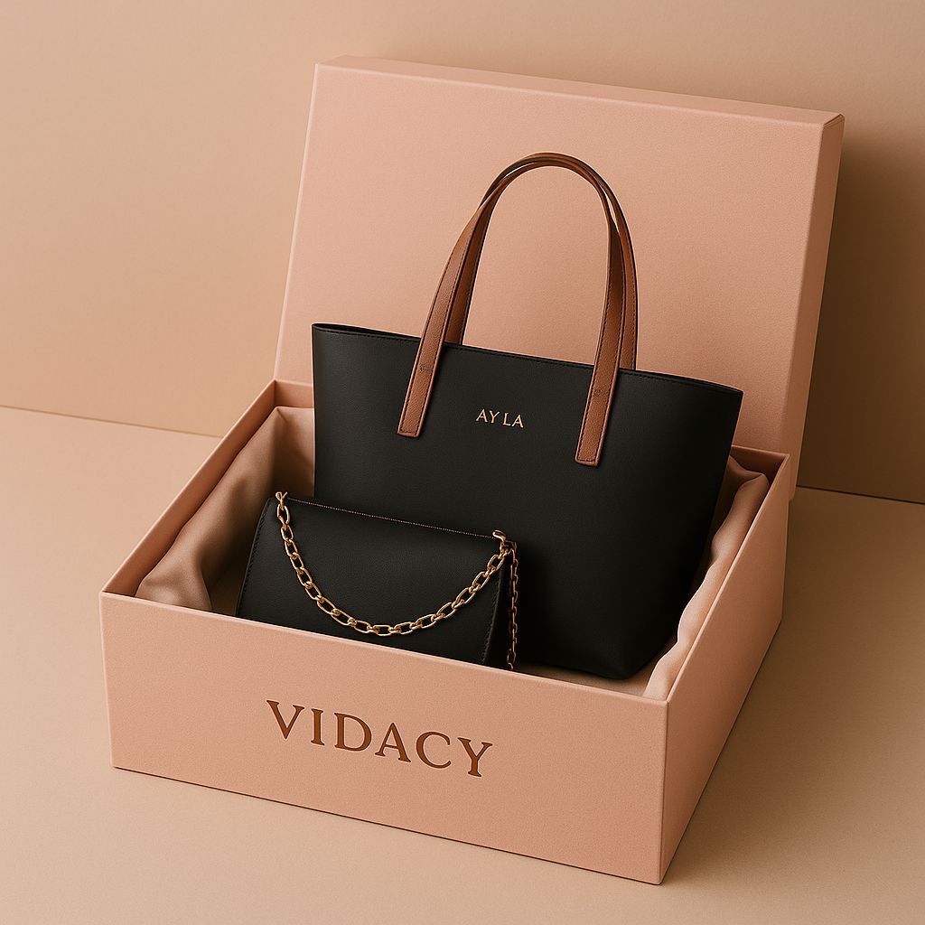 Kit Bolsa + Carteira Ayla Vidacy