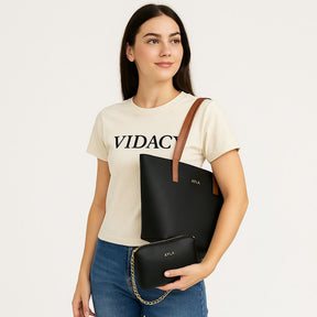 Kit Bolsa + Carteira Ayla Vidacy
