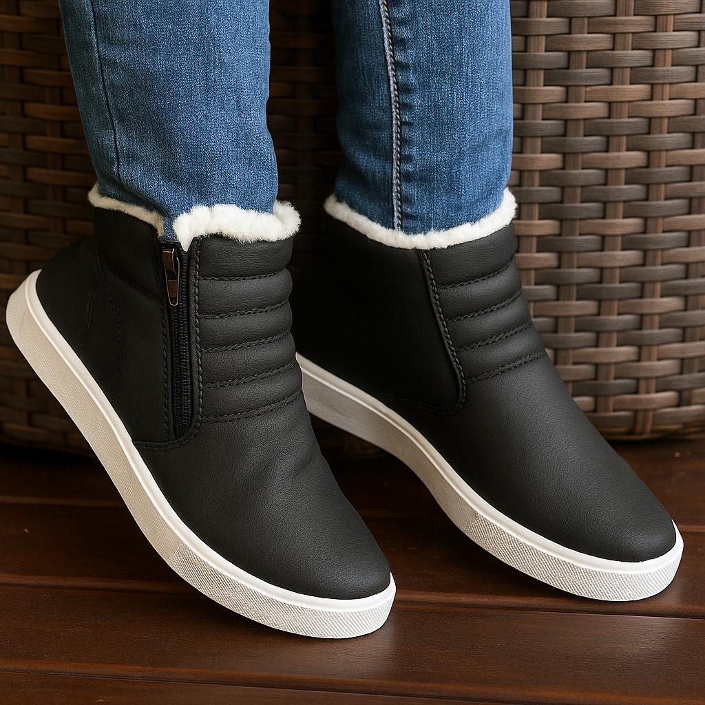 Bota Cano Curto Pelúcia 2025