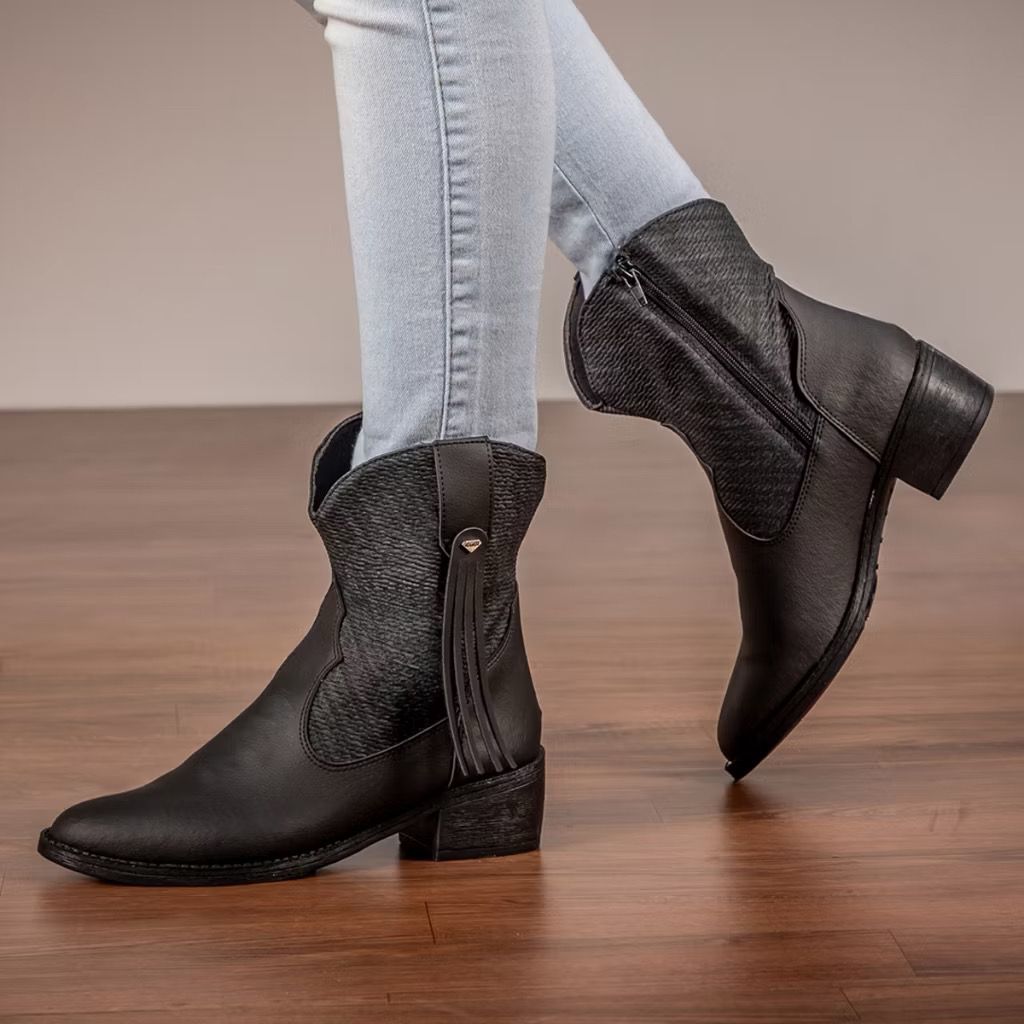 Bota Vidacy Velvet Glic Dracena