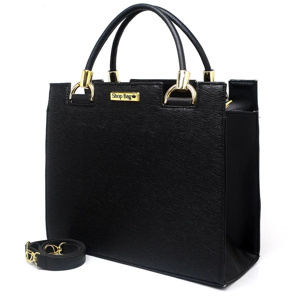 Bolsa Vidacy - Shopbag  Noir Daisy