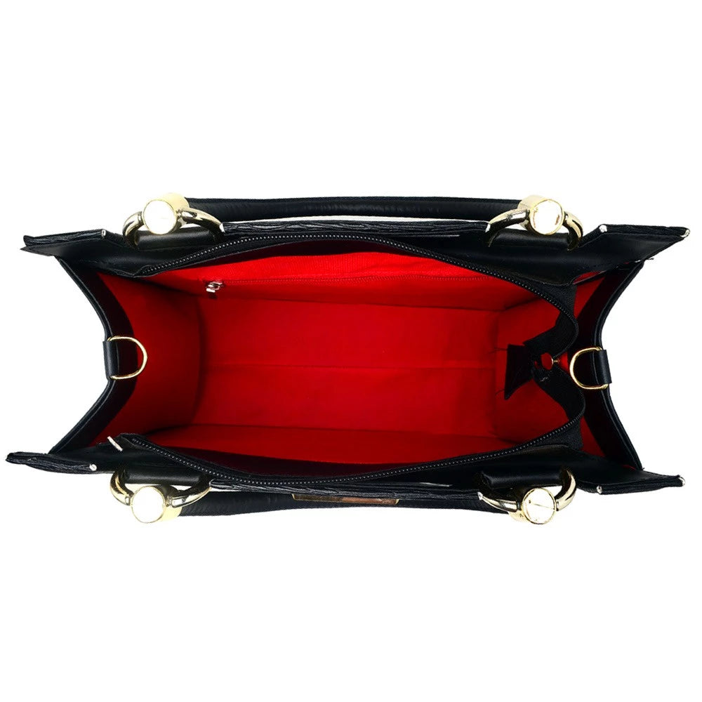 Bolsa Vidacy - Shopbag  Noir Daisy