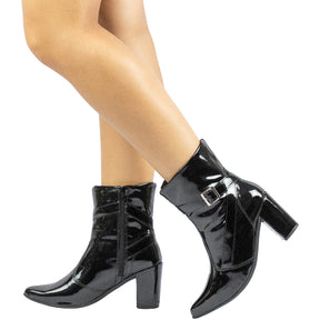 Bota Vidacy - Lumiss  Bico Fino Confort