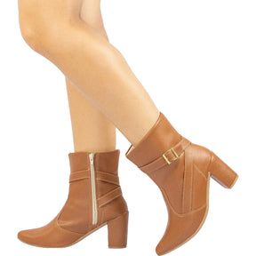Bota Vidacy - Lumiss  Bico Fino Confort