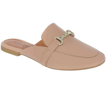 Sapato Mocassim Bico Quadrado Rasteira Casual 