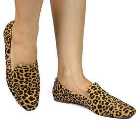 Mocassim Camurça Croco Confort