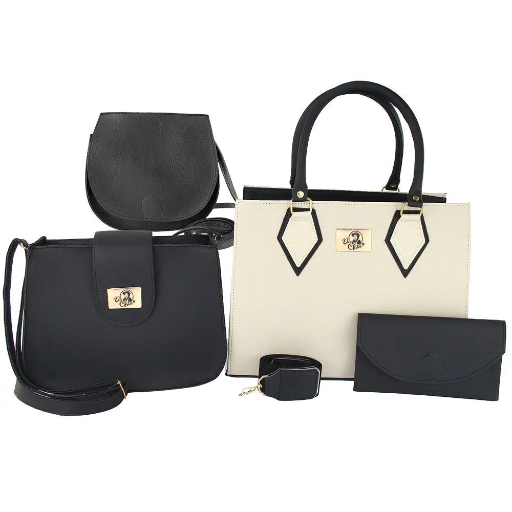 Kit Vidacy  3 Bolsas+1  carteira Noir   2025