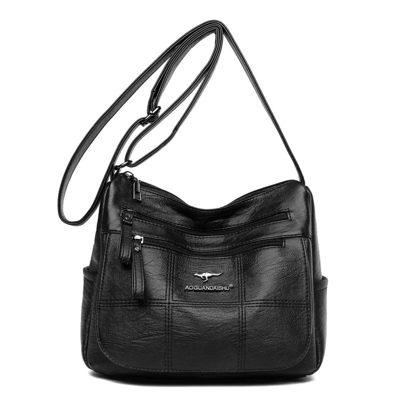 Bolsa Couro Sintético Transversal