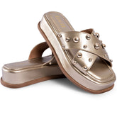 Sandália Vidacy Tamanco Flatform Leve 