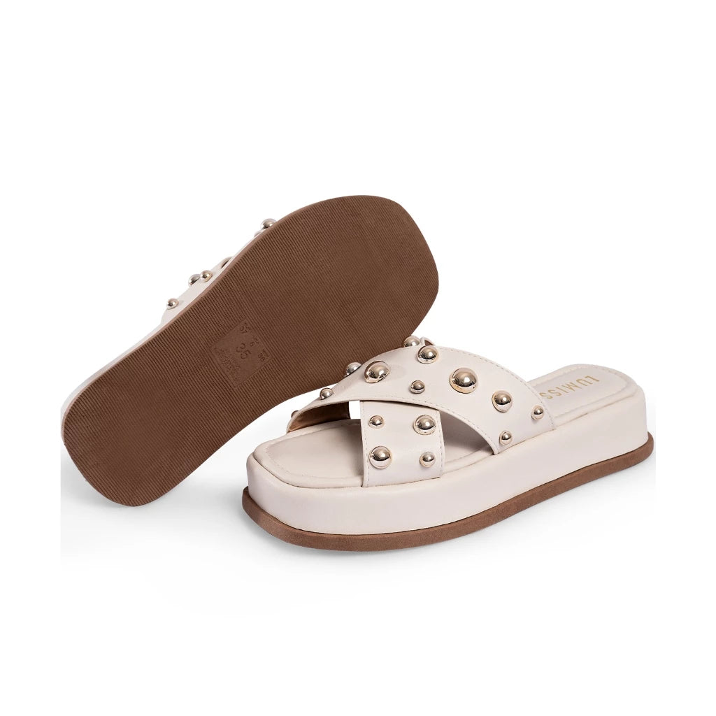 Sandália Vidacy Tamanco Flatform Leve 