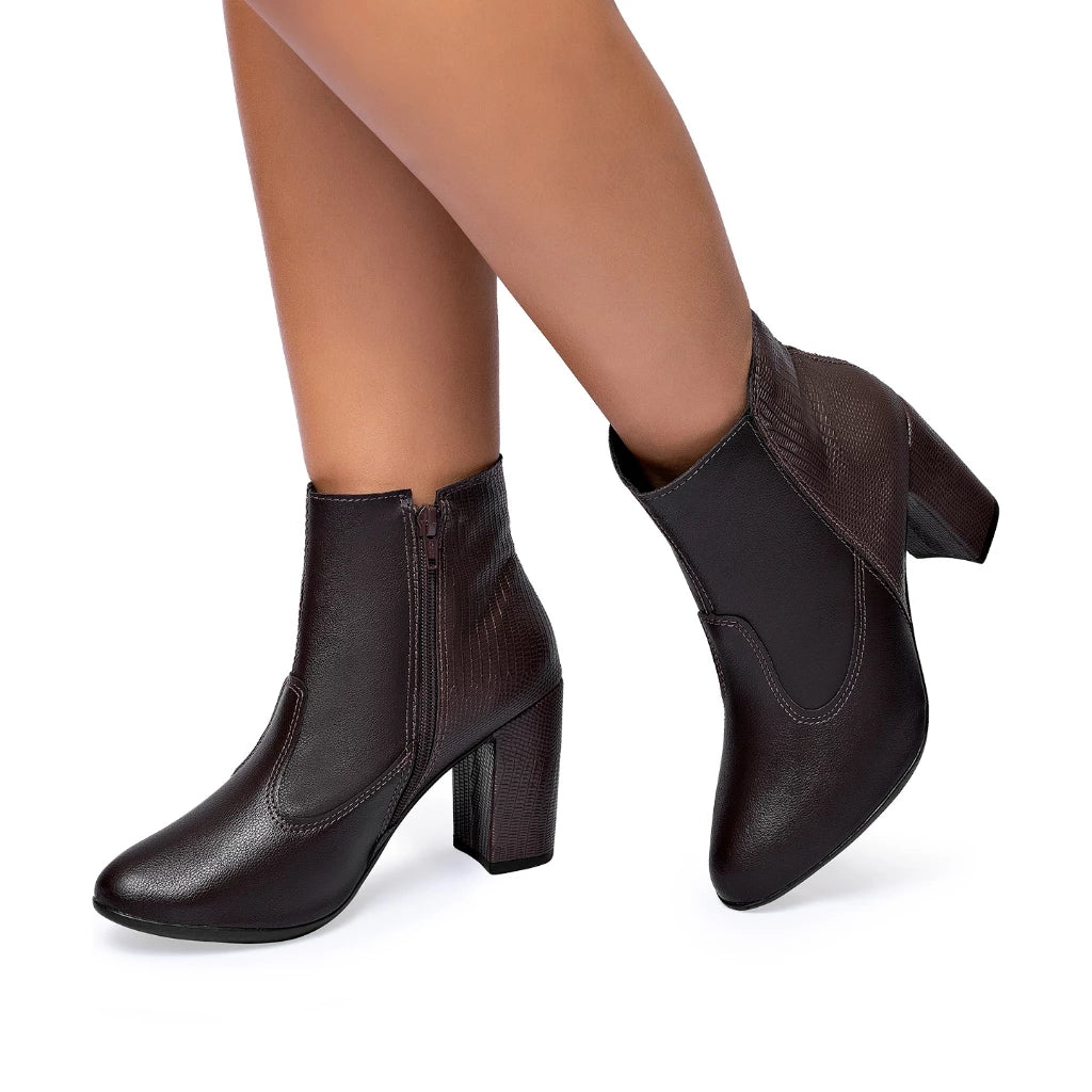 Bota Vidacy Bico Fino Moda Lux
