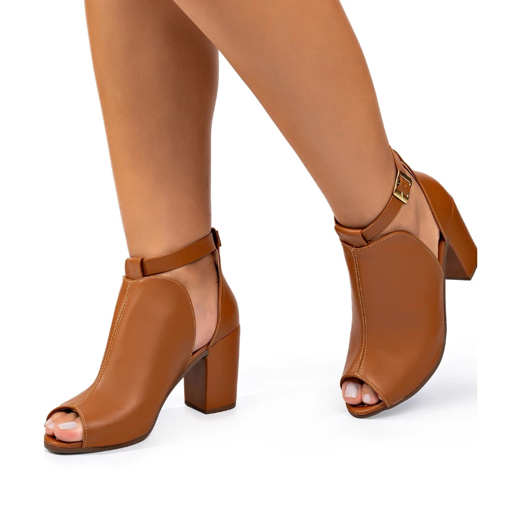 Sandália Vidacy Ankle Boots Confortável Santo Grosso 