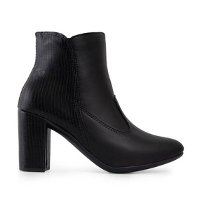 Bota Cano Curto Croco Preto