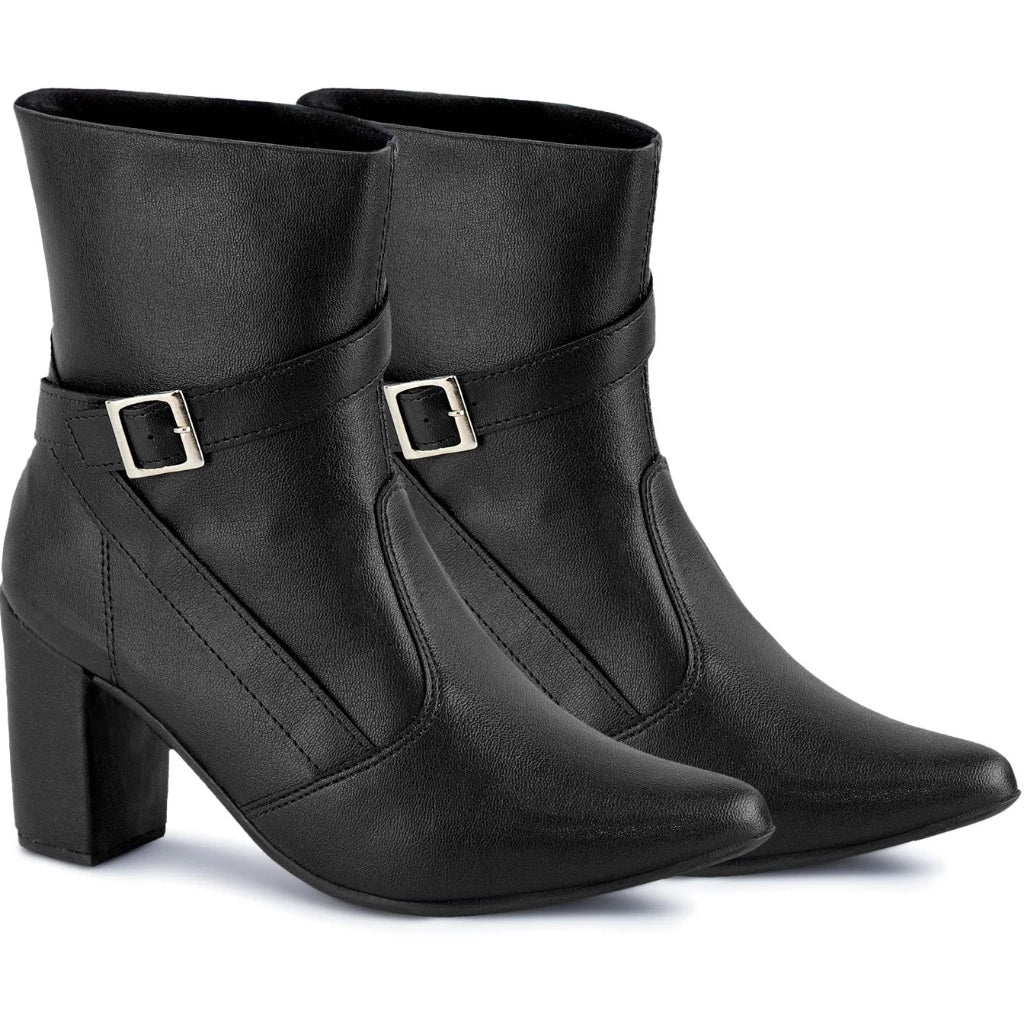 Bota Vidacy - Lumiss  Bico Fino Confort