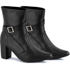 Bota Vidacy - Lumiss  Bico Fino Confort