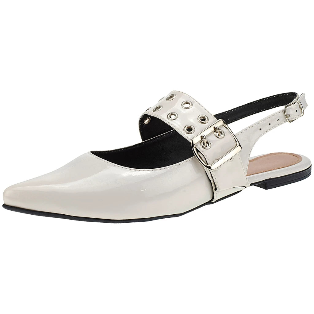 Slingback Mule Bico Fino
