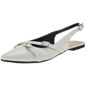 Mocassim Slingback  Polished