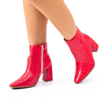 Bota Vidacy Salto Zíper Confort