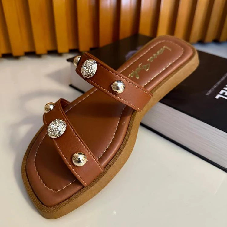 Sandália  Papete Vidacy Lvy Pearl 