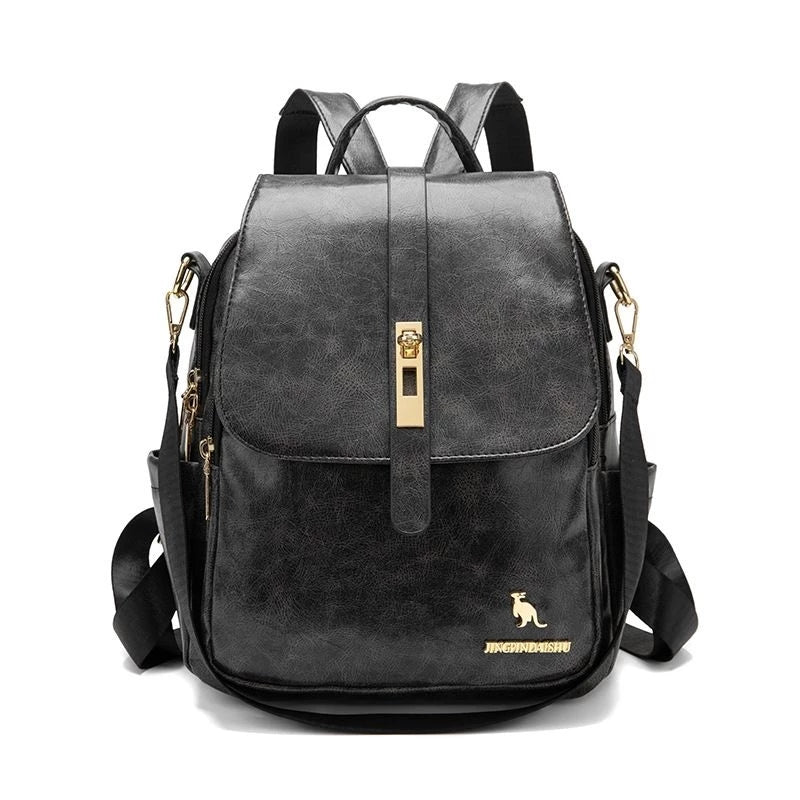 Mochila Vidacy Couro Blush 2025