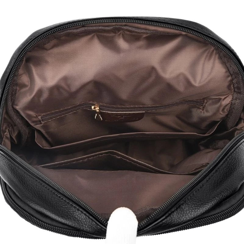 Mochila Vidacy Couro Blush 2025