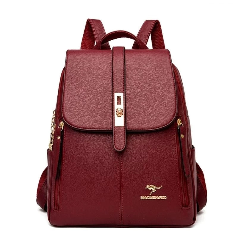 Mochila Vidacy Couro Blush 2025