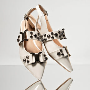 Sandália Vidacy Slingback Bico Fino 