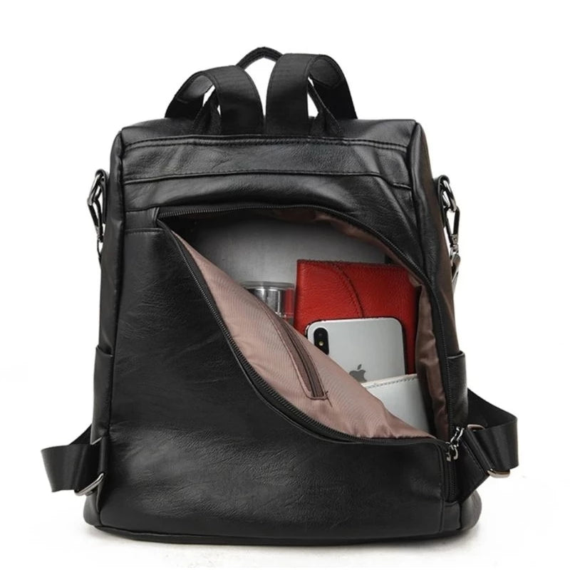 Mochila Vidacy Couro Anti roubo 2025