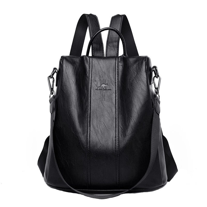Mochila Vidacy Couro Anti roubo 2025