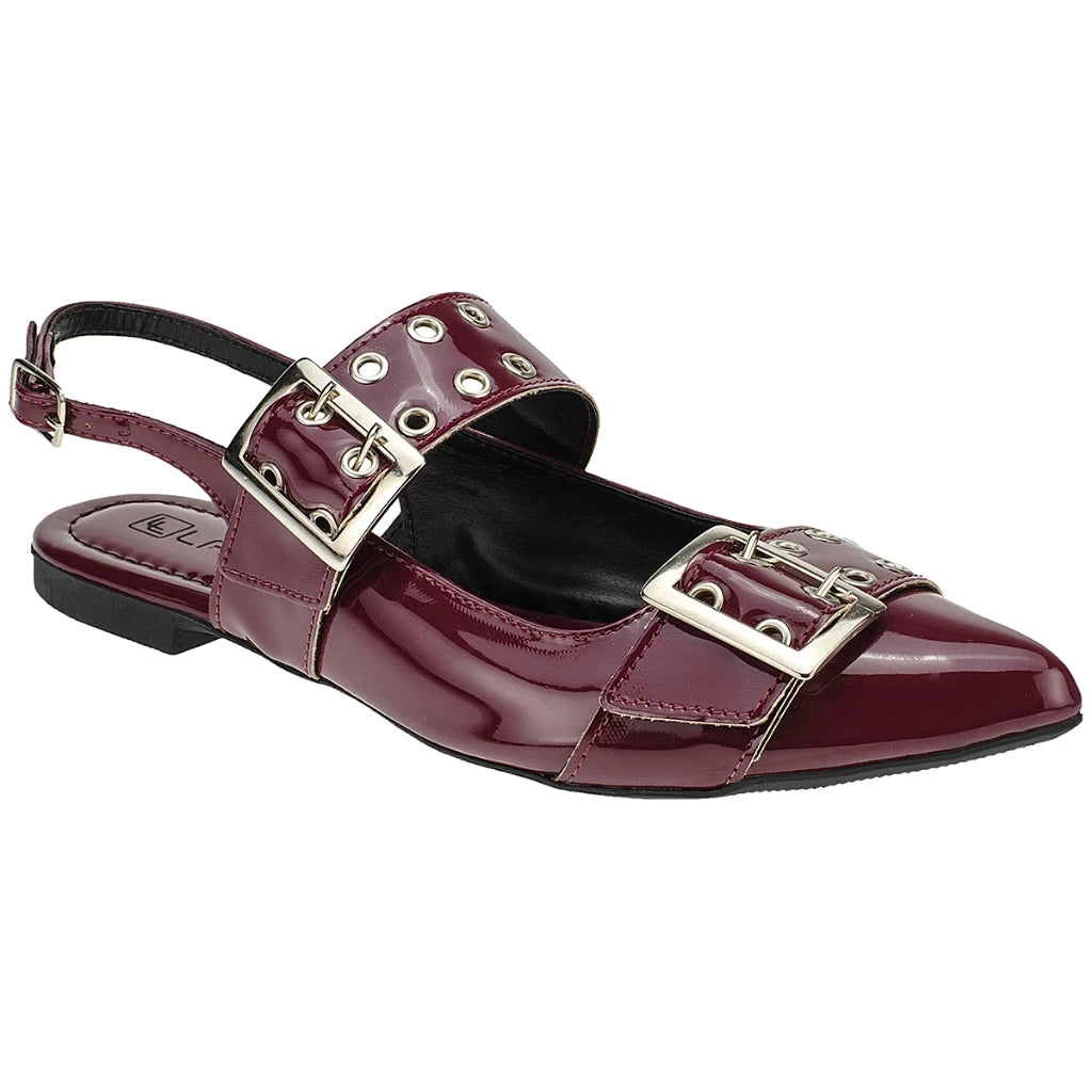 Slingback Bico Fino Vintage Toes