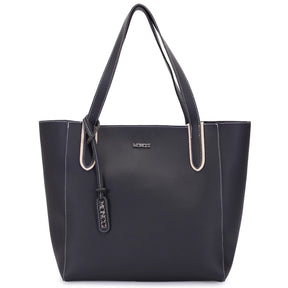 Bolsa Ombro Grande Fechameto Com Zíper + Carteira Trabalho Moncci 