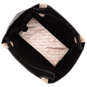 Bolsa Ombro Grande Fechameto Com Zíper + Carteira Trabalho Moncci 