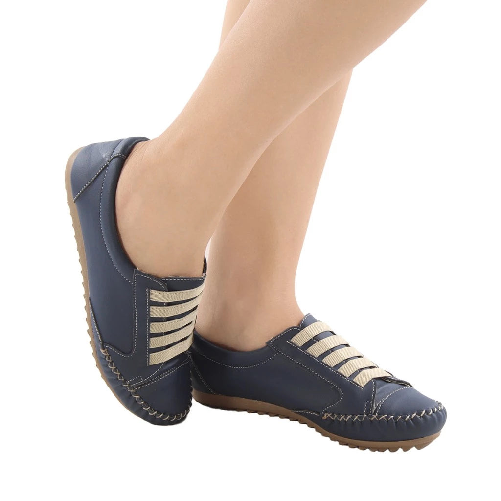 Tênis Feminino Elástico Macio E Confortavel Impermeável Ortopédico 