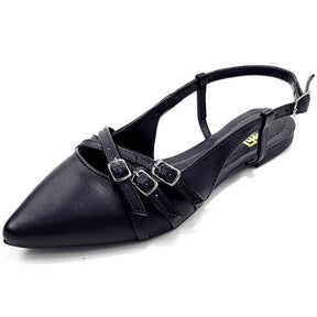 Slingback Rasteira Cozy Hell
