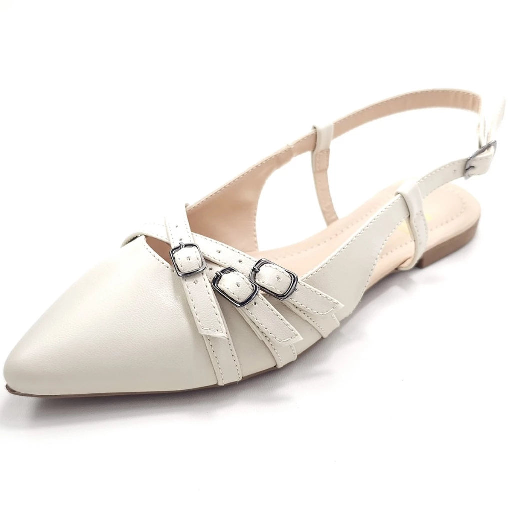 Slingback Rasteira Cozy Hell