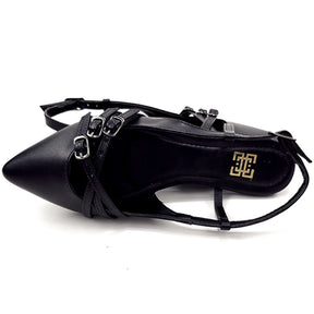 Slingback Rasteira Cozy Hell