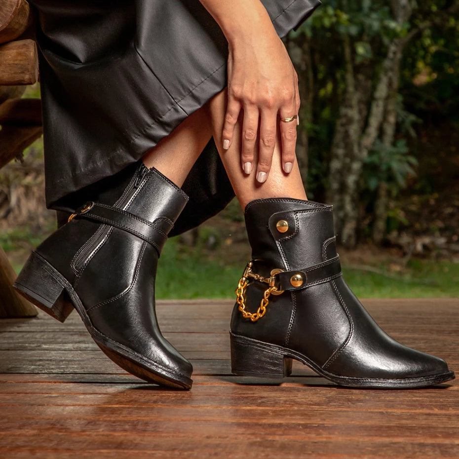 Bota Cano Curto Western