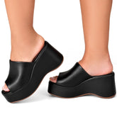 Sandália Vidacy Salto Grosso Fashion Luxo 