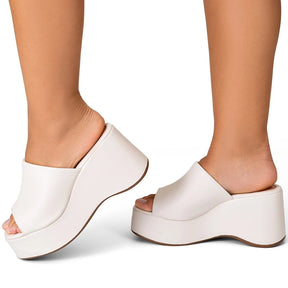 Sandália Vidacy Salto Grosso Fashion Luxo 